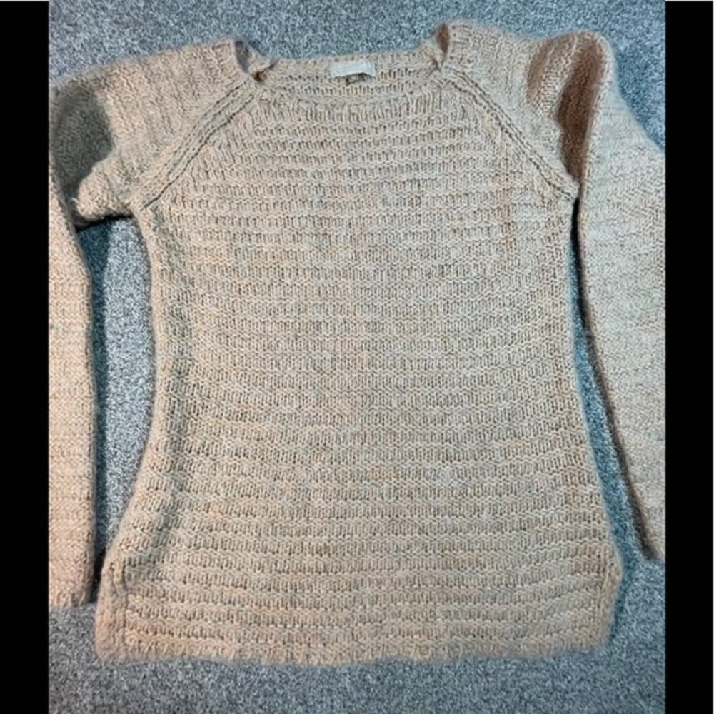 Benedetta B Italian Alpaca Blend Crewneck Pullover Sweater Size M